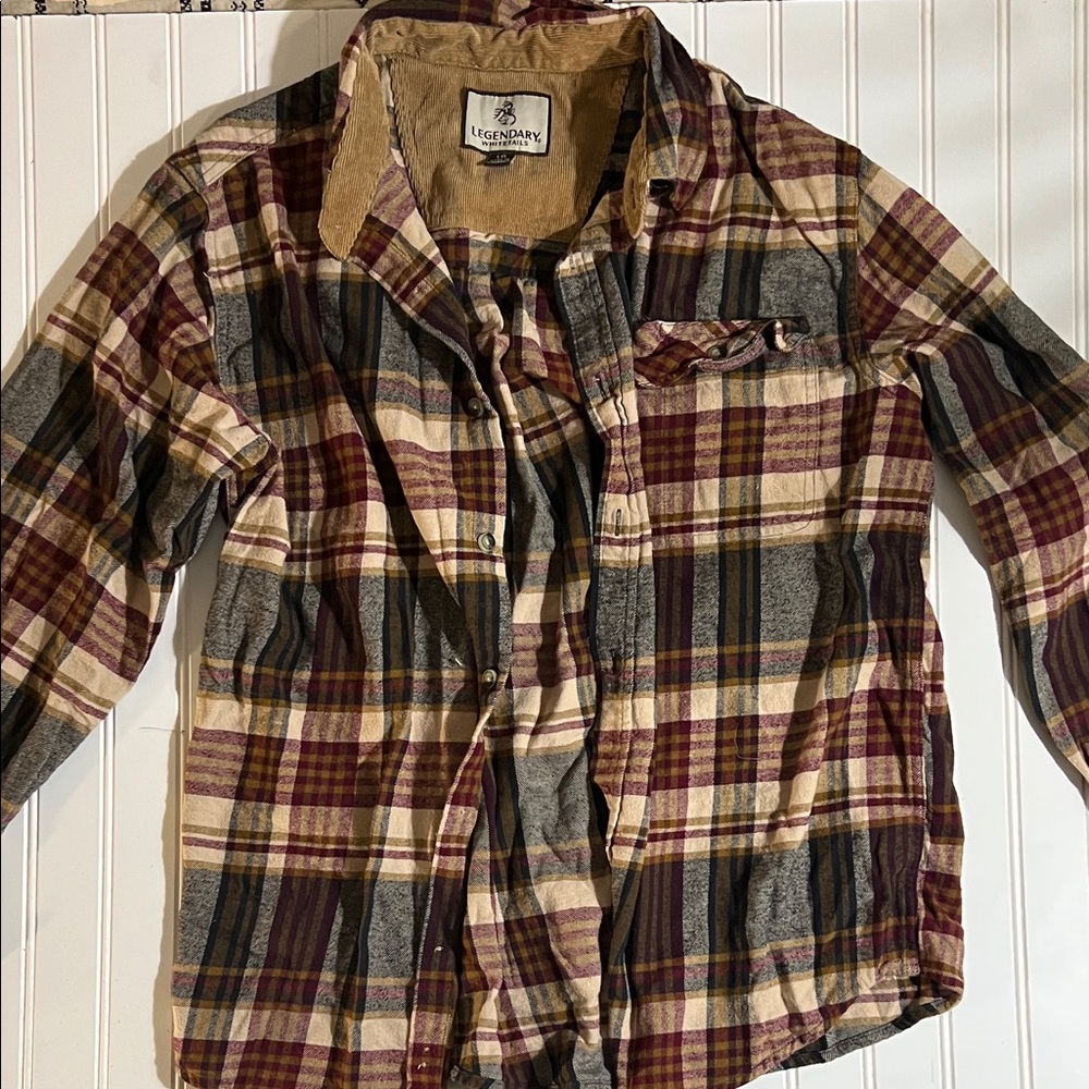 Legendary Whitetails Multicolor Plaid Shirt